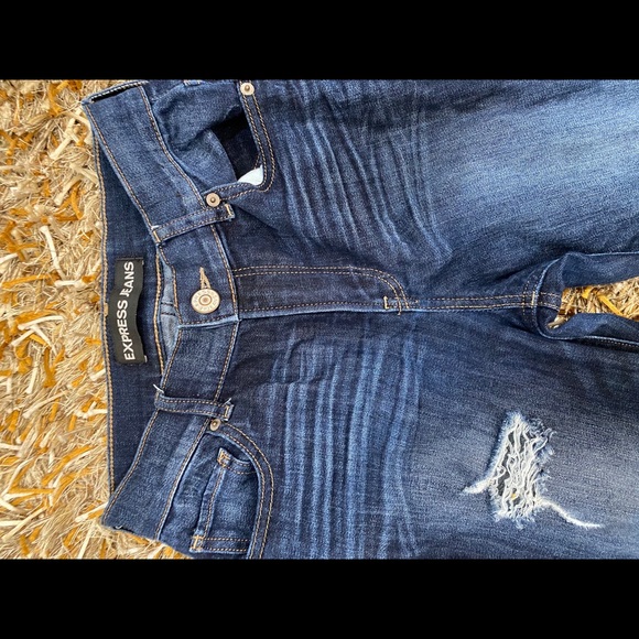 Express High Rise Jeans - Picture 2 of 2
